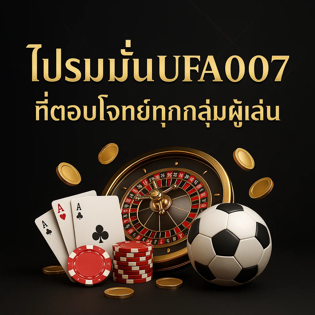 โปรโมชั่นUFA007 ที่ตอบโจทย์ทุกกลุ่มผู้เล่น